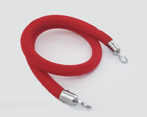 طناب تشریفاتی + قلاب کروم + طناب قرمز + راهبند تشریفاتی + طناب راهبند تشریفاتی